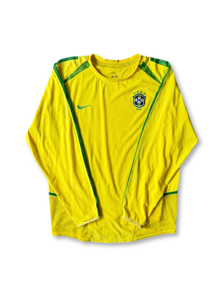 2002年 ブラジル代表 ホーム 長袖 オーセンティック-KICKO – KICKO JAPAN 2002年 ブラジル代表 ホーム 長袖 オーセンティック-KICKO – KICKO JAPAN