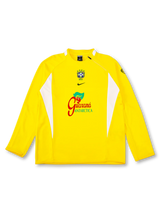 2002年 ブラジル代表 イエロー トレーニングトップ 長袖-KICKO – KICKO