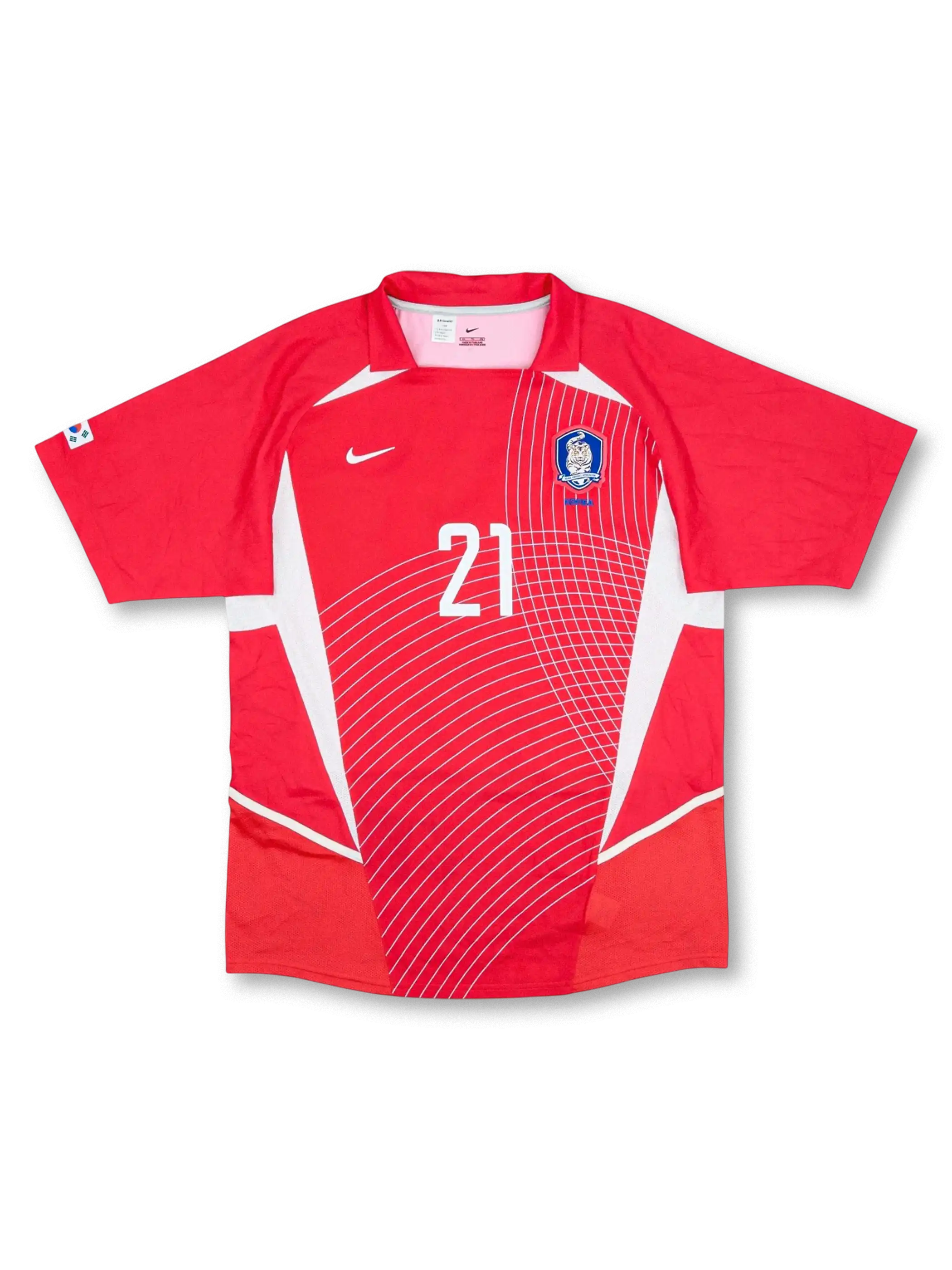 2002年 韓国代表 ホームユニフォーム 日韓W杯モデル