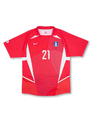 2002年 韓国代表 ホームユニフォーム 日韓W杯モデル