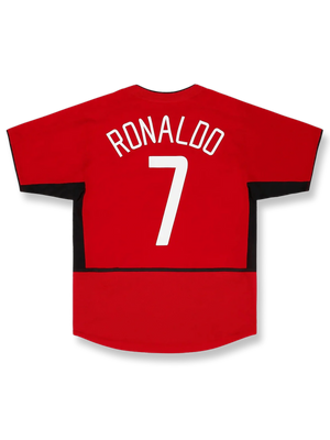 マンチェスター・ユナイテッド ロナウド 7番 シャツ L 2002_04_manunited_home_ronaldo