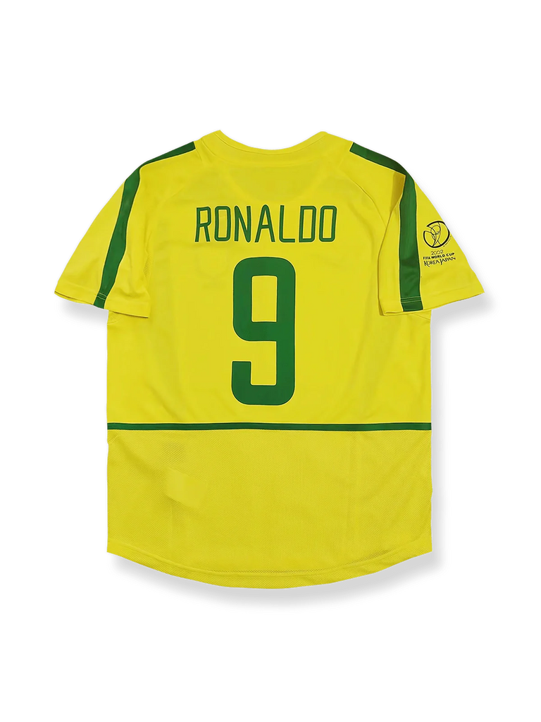 2002 ブラジル代表 Ronaldo ロナウド ユニフォーム 2002年 ワールドカップ ブラジル ホーム ロナウド 9番-KICKO – KICKO JAPAN
