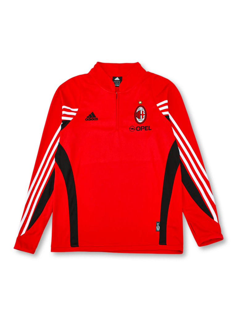 2003-2004年 ACミラン レッド トレーニングトップ 長袖-KICKO – KICKO