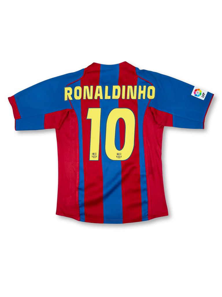 2004-05 FCバルセロナ ホームユニフォーム ロナウジーニョ #10-KICKO