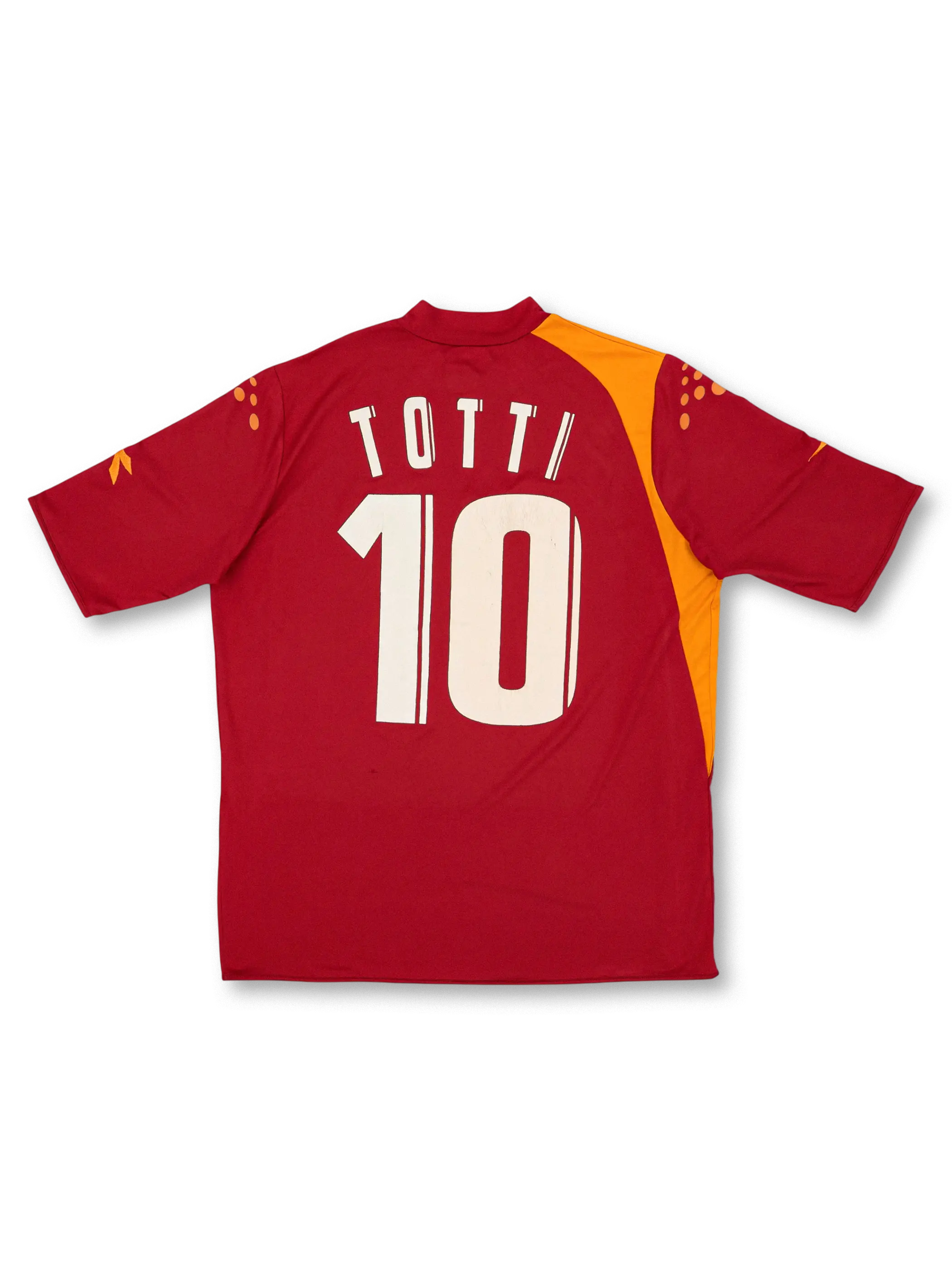 2005-06年 ASローマ ホーム トッティ10のビンテージサッカージャージ