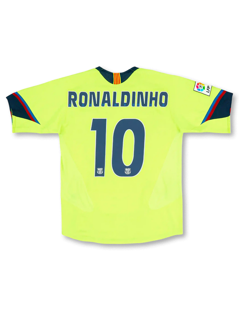 2005-06 FCバルセロナ アウェイユニフォーム ロナウジーニョ #10 Nike