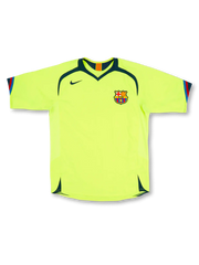 2005-06 FCバルセロナ アウェイユニフォーム ロナウジーニョ #10 Nike