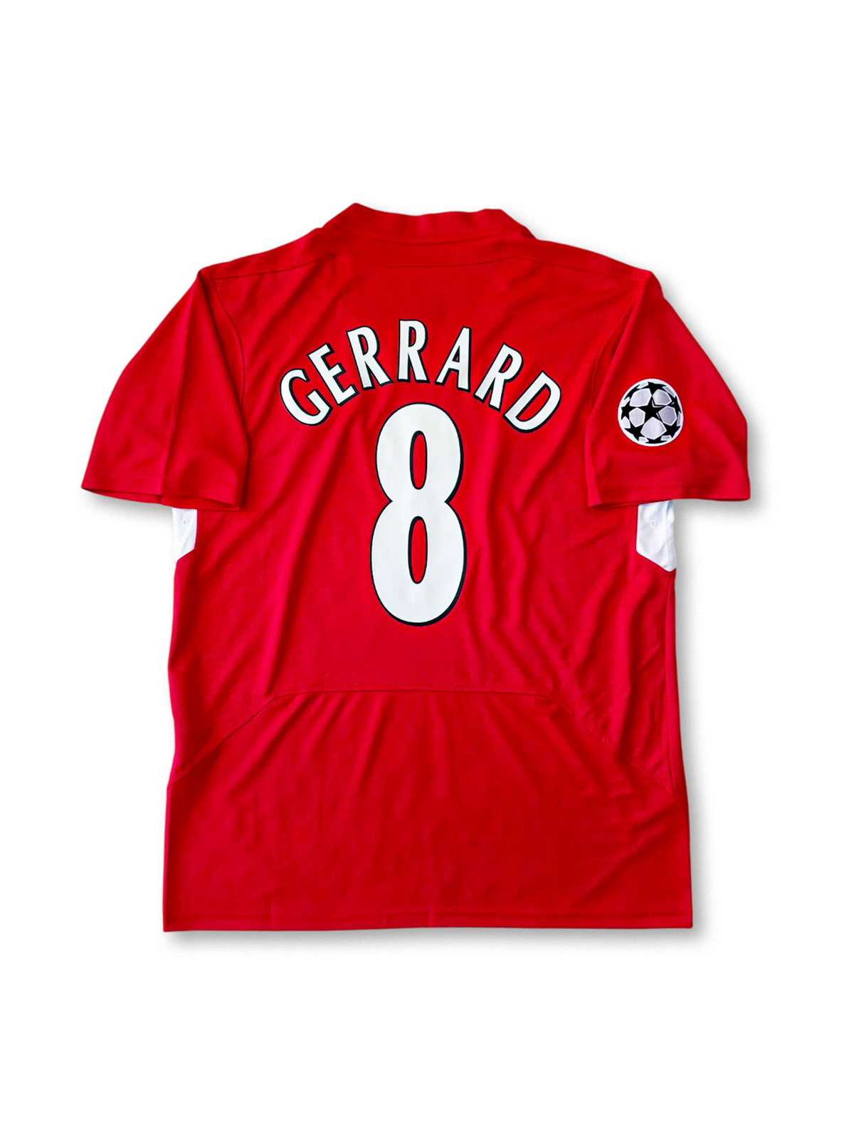 2005 リヴァプール UEFAチャンピオンズリーグ優勝記念ユニフォーム スティーヴン・ジェラード #8