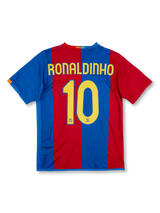 2006-07年 FCバルセロナ ホームユニフォーム ロナウジーニョ 10-KICKO