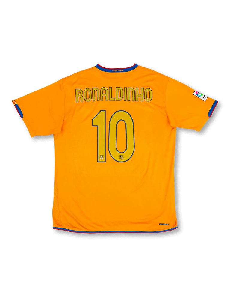 2006-07 FCバルセロナ アウェイユニフォーム ロナウジーニョ #10