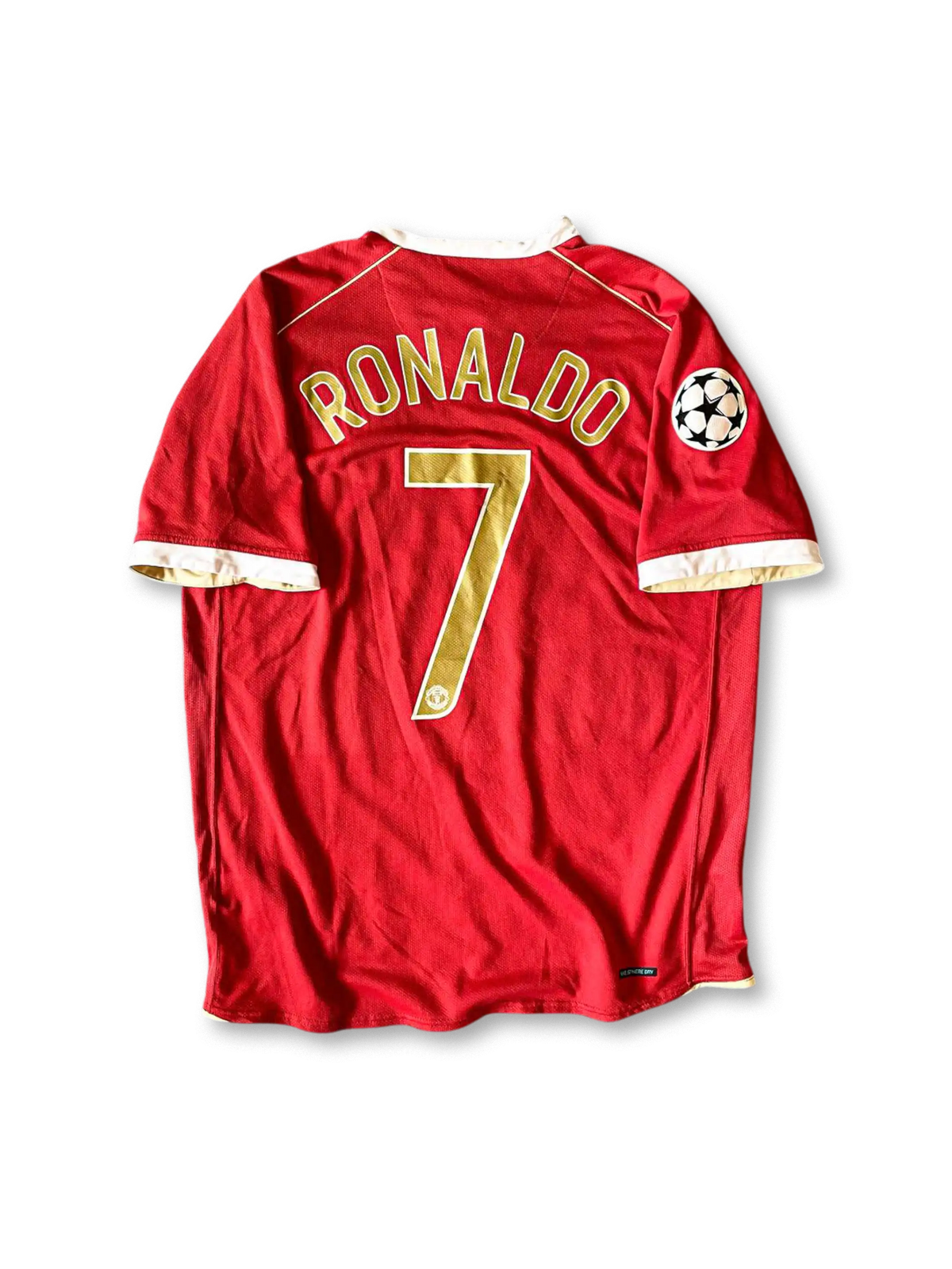 2006-07 マンチェスター・ユナイテッド ホーム C・ロナウド 7番 UCLパッチ付き