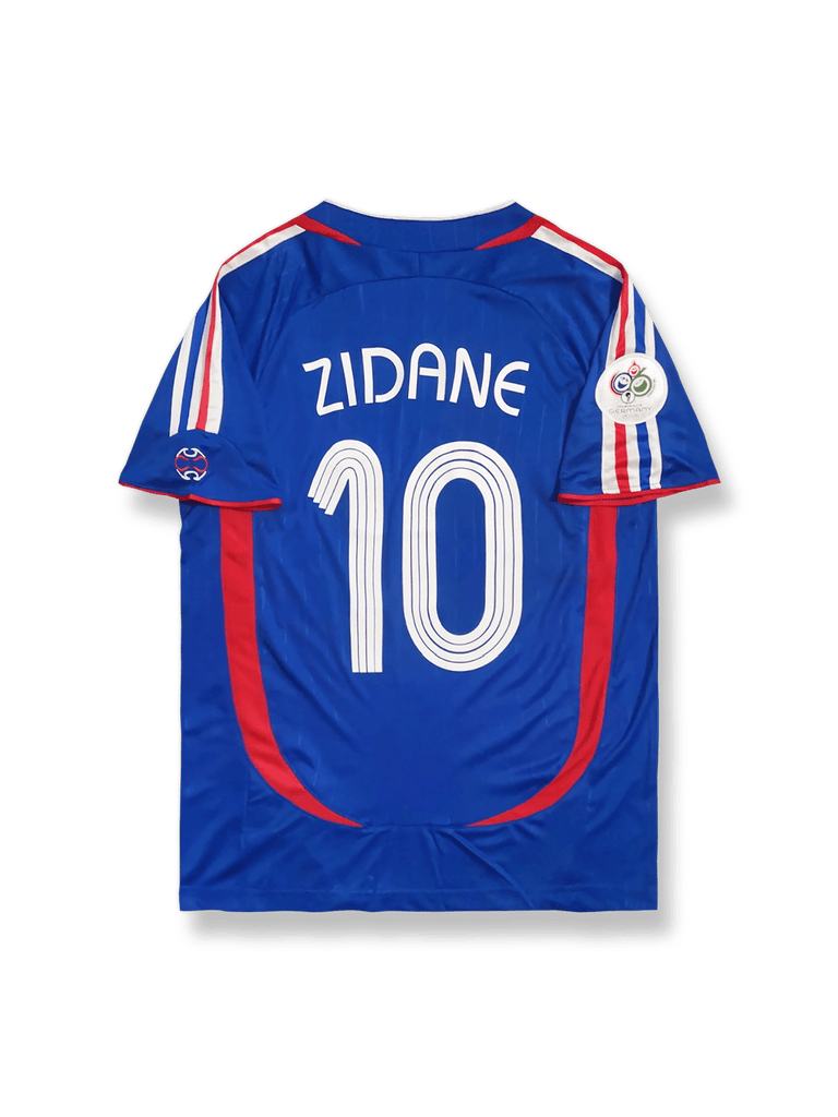 フランス代表 ZIDANE（ジダン）背番号10 シャツ 2006-france-worldcup-home-