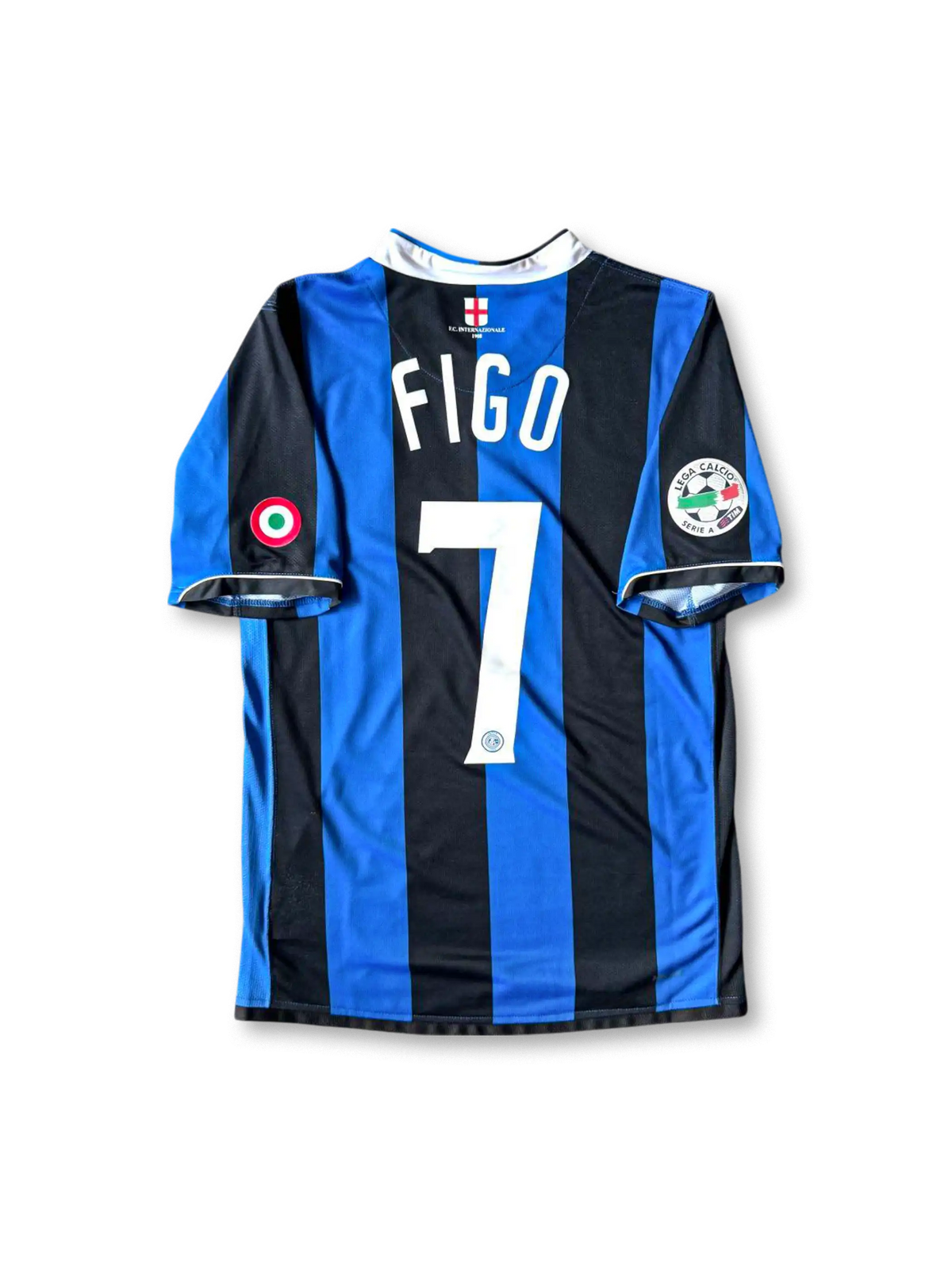 2006 Inter home jersey Figo 7, vintage football shirt