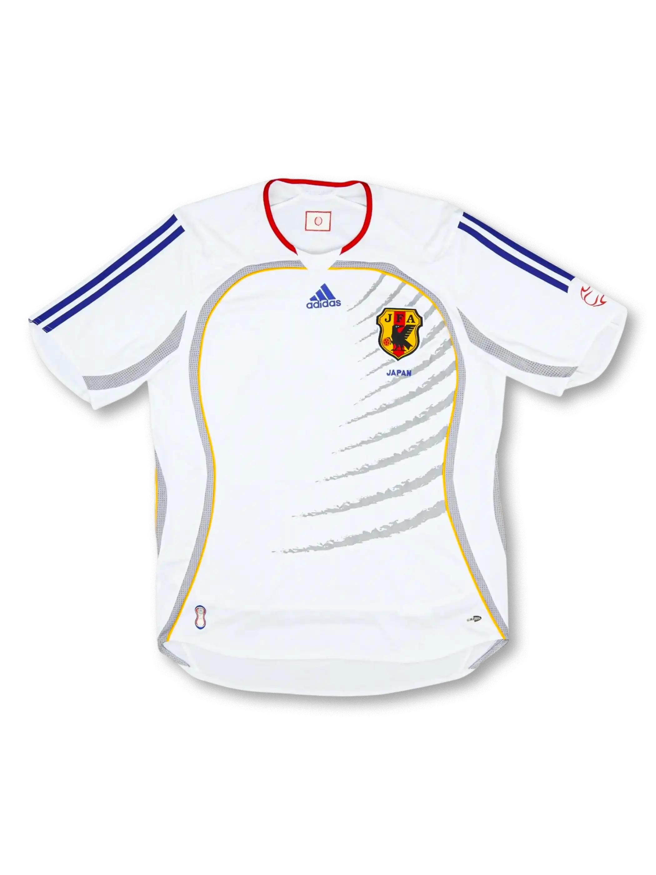 2006年日本代表アウェイユニフォーム 前面デザイン