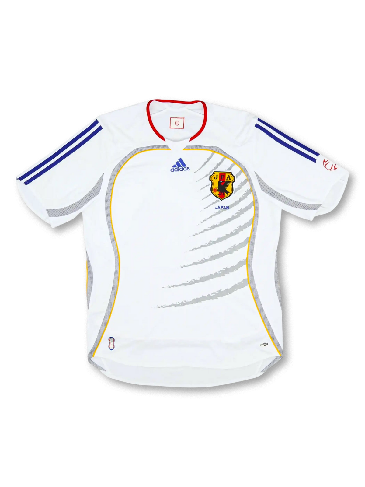2006年日本代表アウェイユニフォーム 前面デザイン