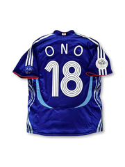 2006年 日本代表 ホーム ユニフォーム 小野伸二 18, vintage football shirt
