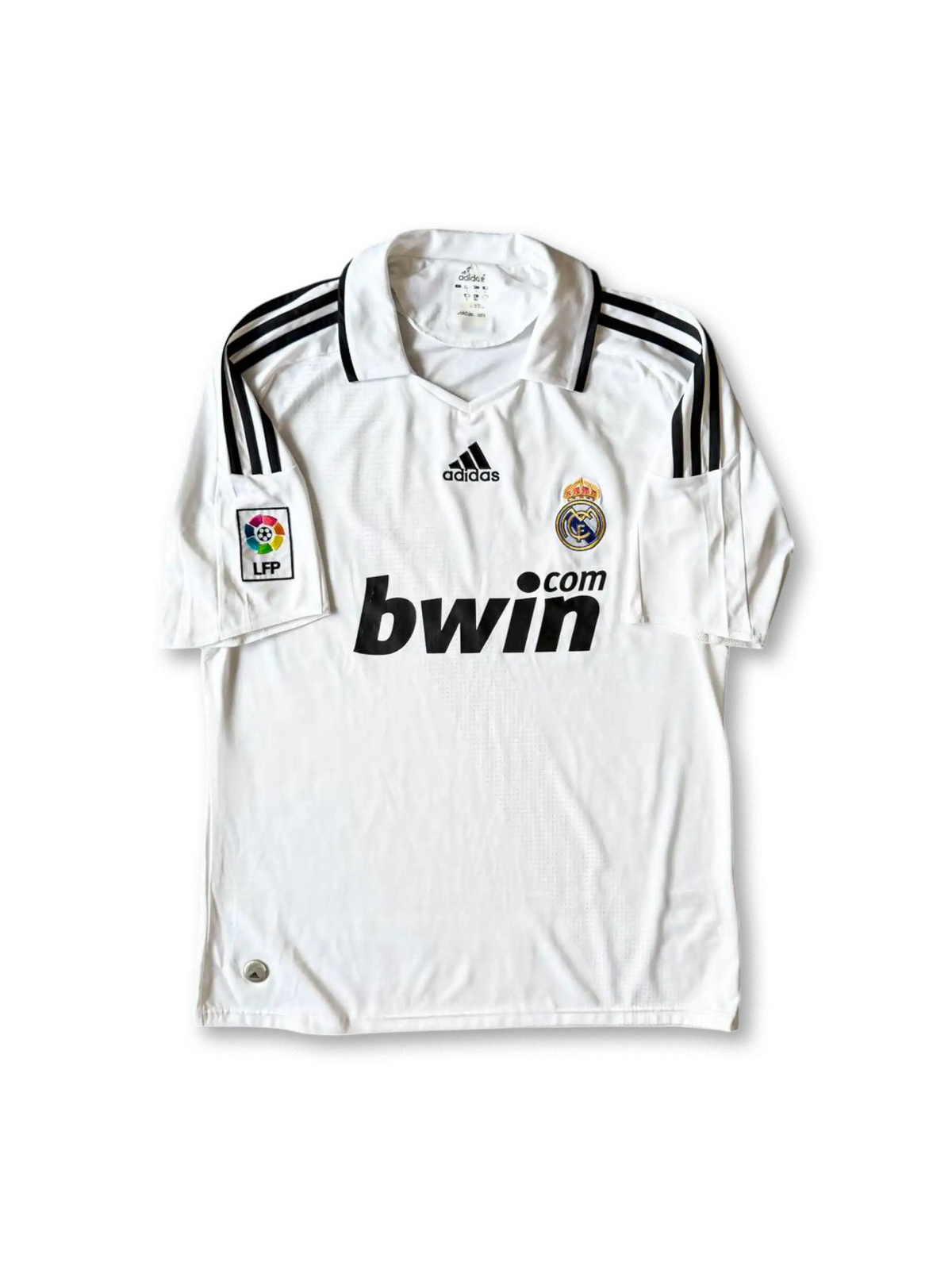 2008-09 Real Madrid Home jersey, vintage basketball shirt