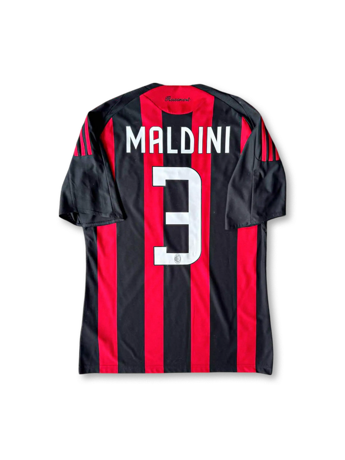 2008-09 AC Milan home jersey Maldini 3, vintage football shirt