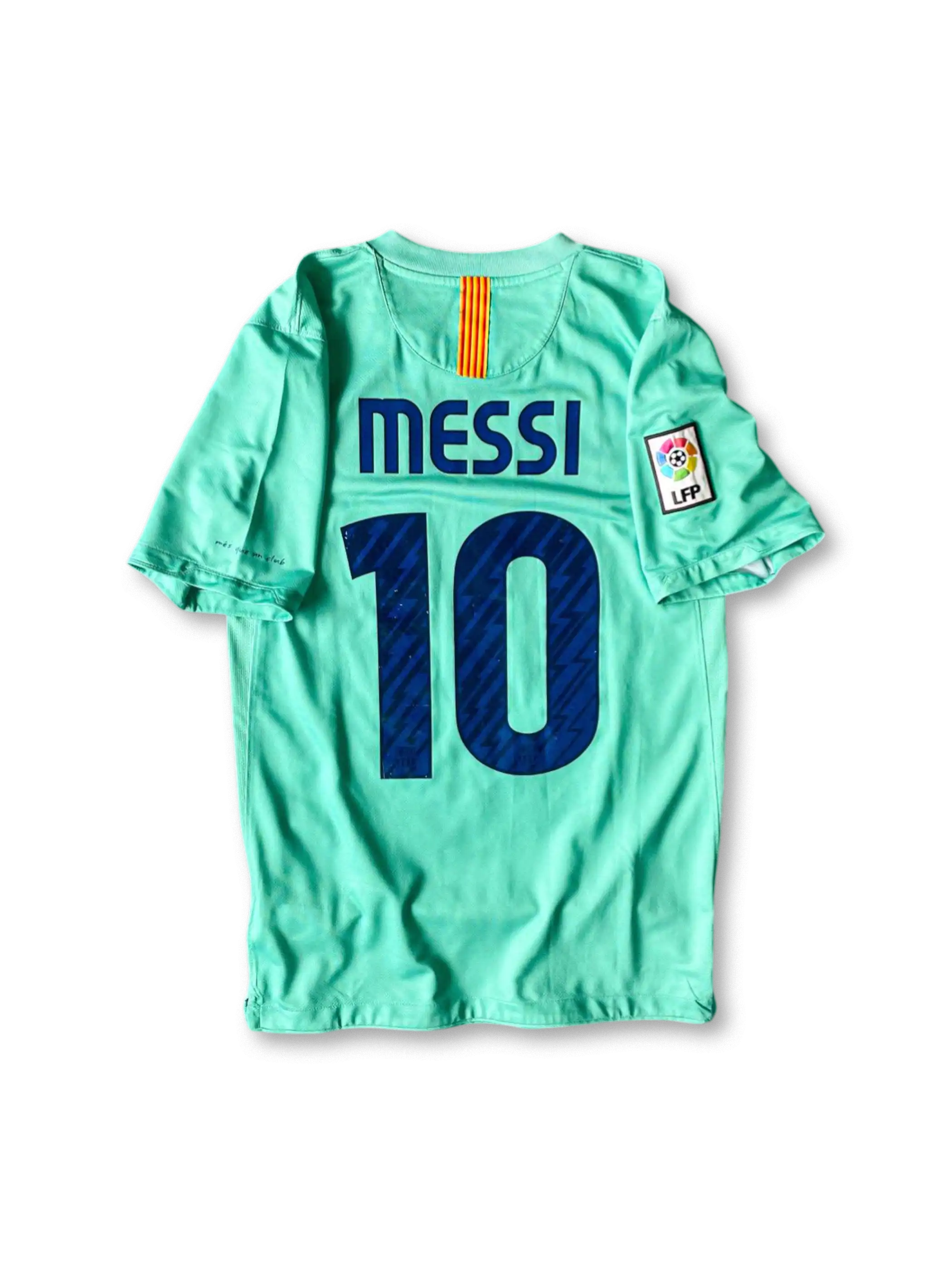 2010-11 FC Barcelona Away football jersey Messi 10, vintage football shirt