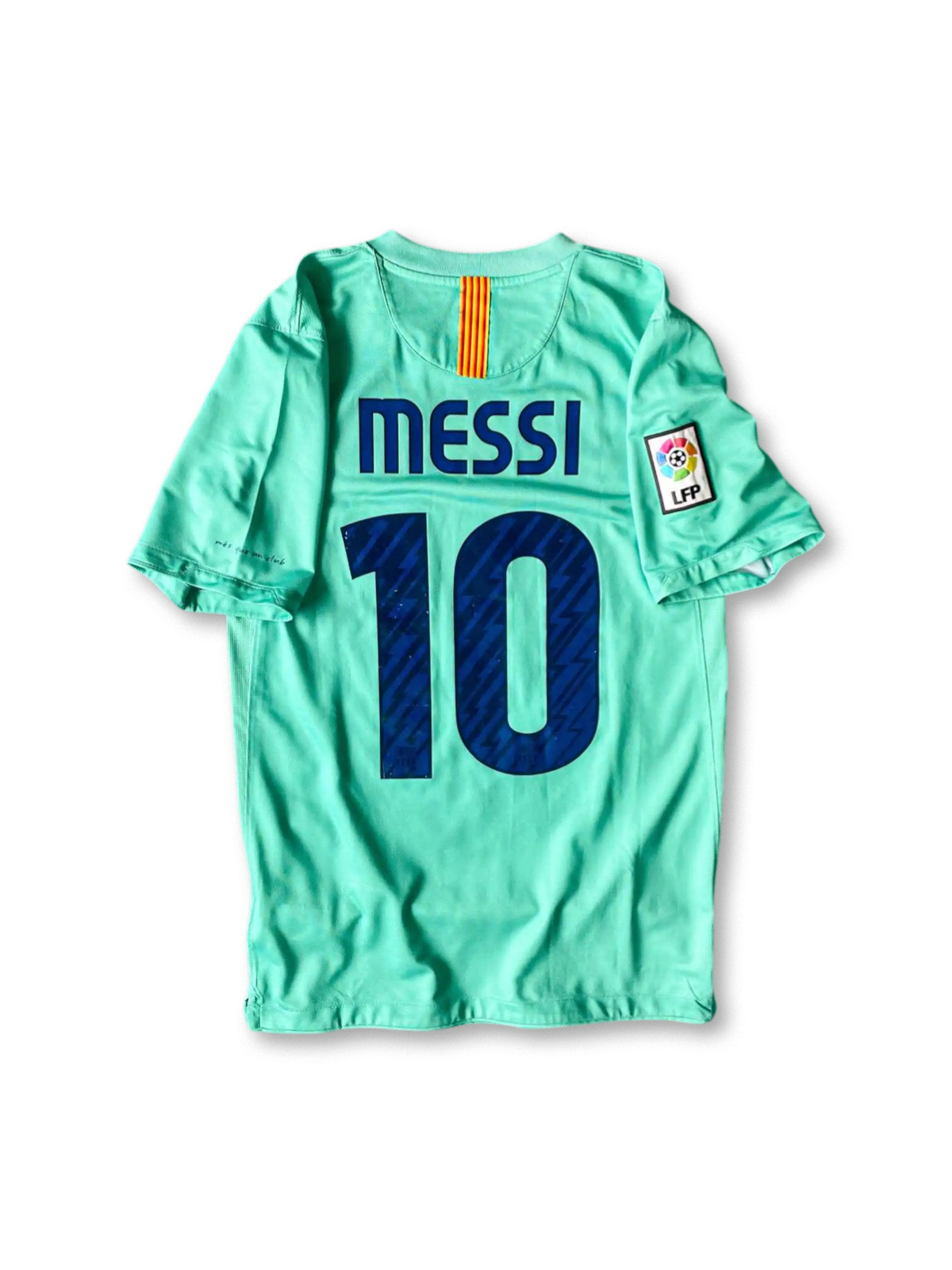 2010-11 FC Barcelona Away football jersey Messi 10, vintage football shirt