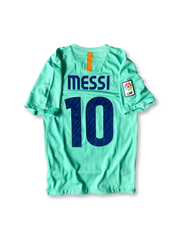 2010-11 FC Barcelona Away football jersey Messi 10, vintage football shirt