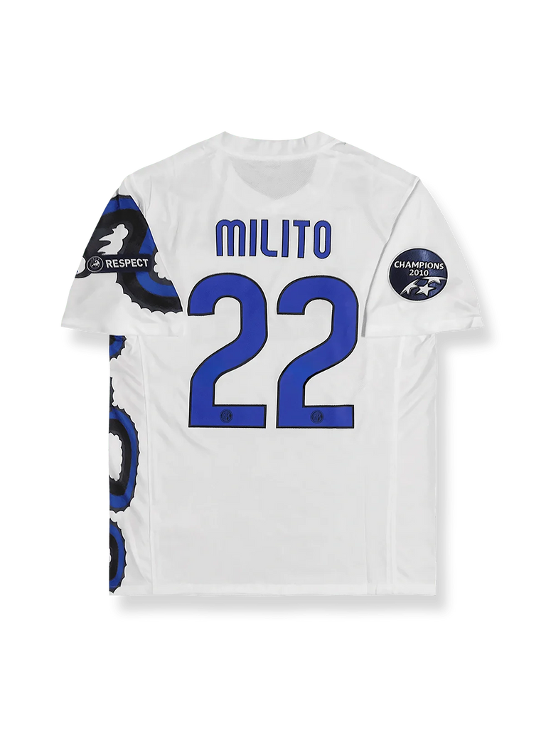 インテル 10/11 #22 ミリート ユニフォーム 10/11シーズン インテル アウェイ ミリート 22番-KICKO – Kicko