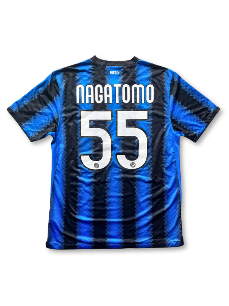 【美品】 インテル・ミラノ 長友佑都 55番 シャツ　サイズM 美品】 インテル・ミラノ 長友佑都 55番 シャツ サイズM 美品