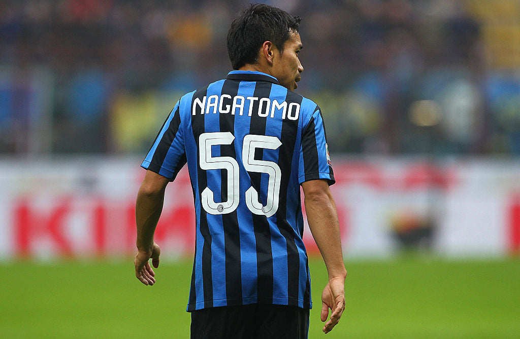 2010-11年 インテル・ミラノ ホームユニフォーム 長友佑都 #55-KICKO