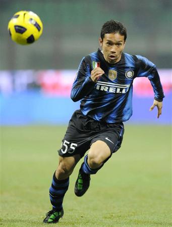 2010-11年 インテル・ミラノ ホームユニフォーム 長友佑都 #55-KICKO