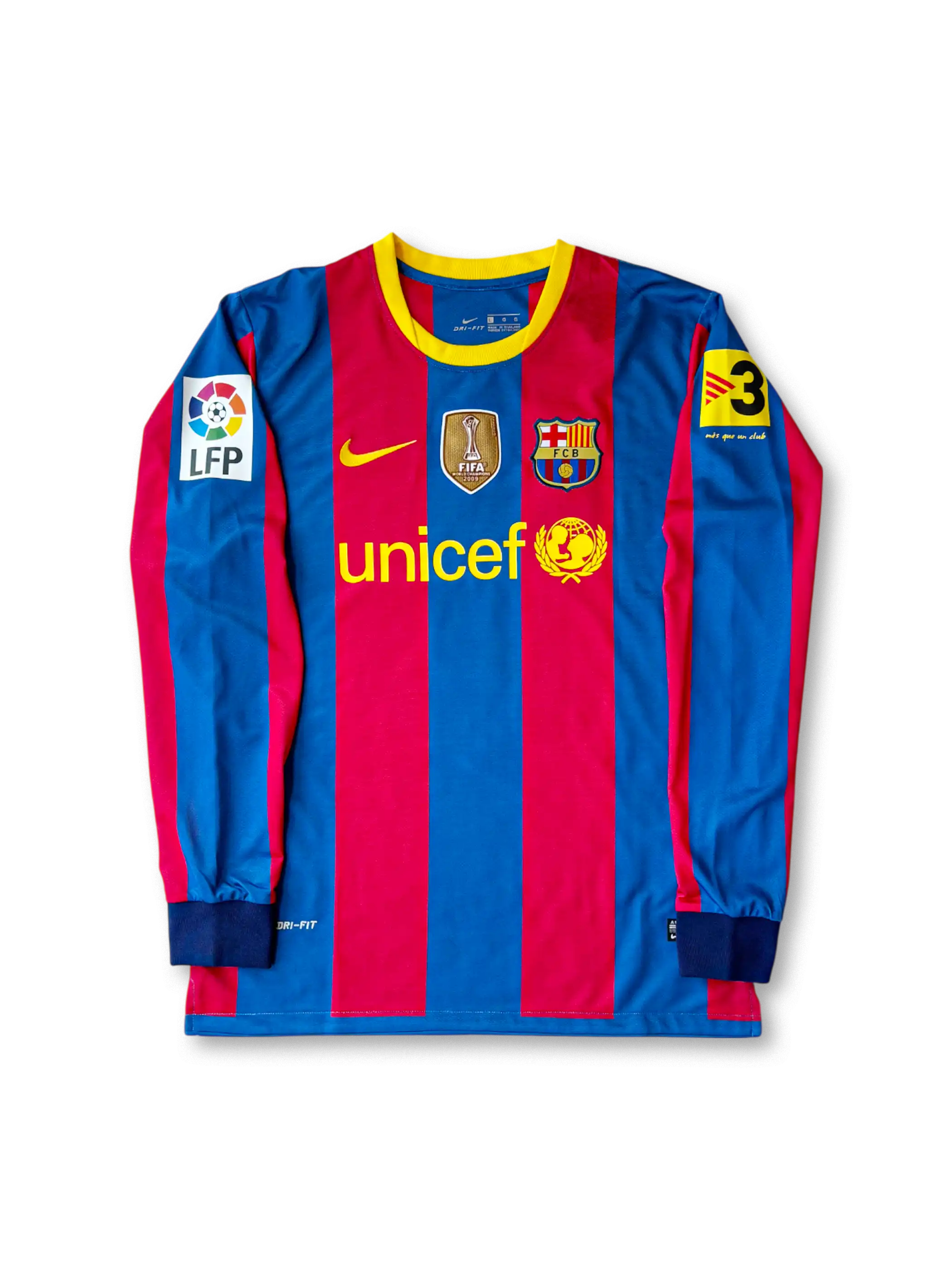 FCバルセロナ　リオネル・メッシ選手　2010-2011シーズンユニフォーム 10/11シーズン バルセロナ ホーム メッシ 10番-KICKO – Kicko