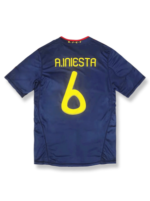 スペイン代表 A.イニエスタ /アウェイ/2010W杯決勝仕様 スペイン代表 A.イニエスタ /アウェイ/2010W杯決勝仕様 【公式通販】