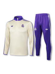 レアル・マドリード ハーフジップ トレーニングトップ 正面