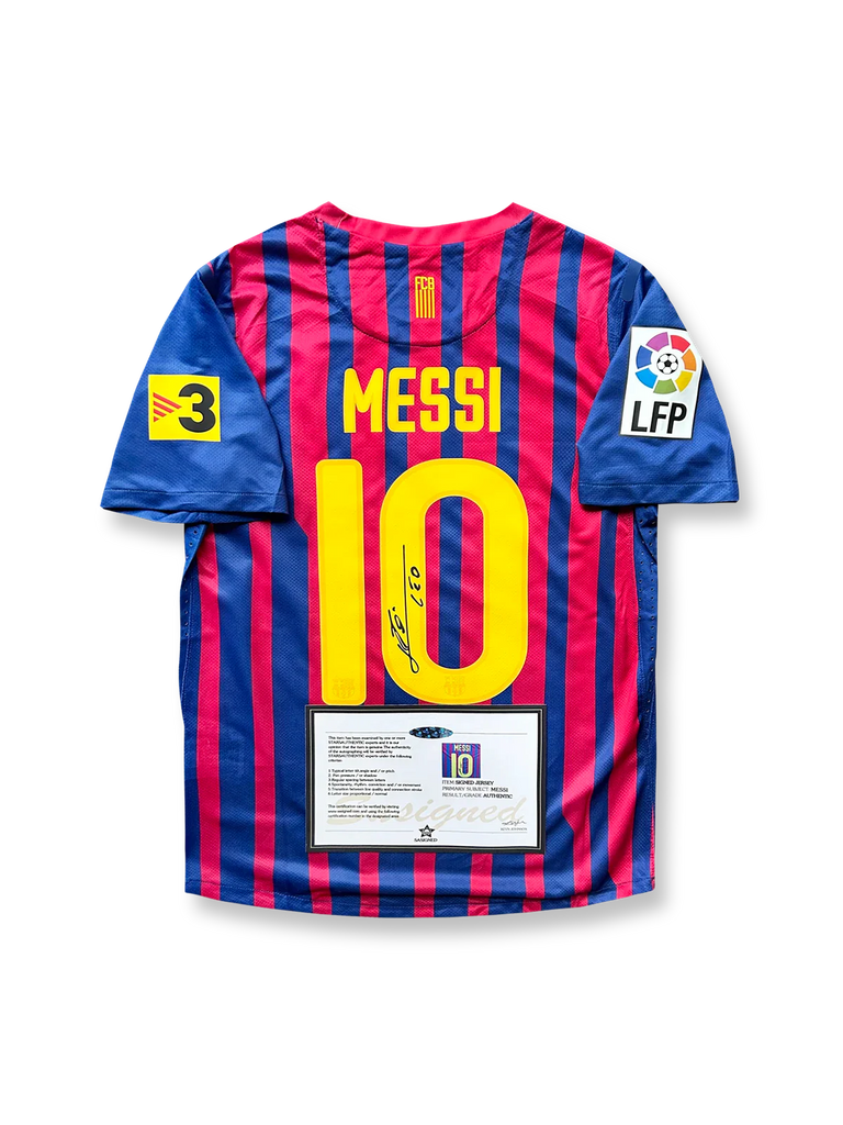2011-12シーズン FCバルセロナ ホーム メッシ サイン入り 10番-KICKO