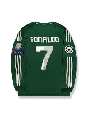 レアル・マドリード RONALDO 7番 12/13 長袖 シャツ レアル・マドリード ロナウド 7 長袖シャツ 12-13 クリスティアーノ