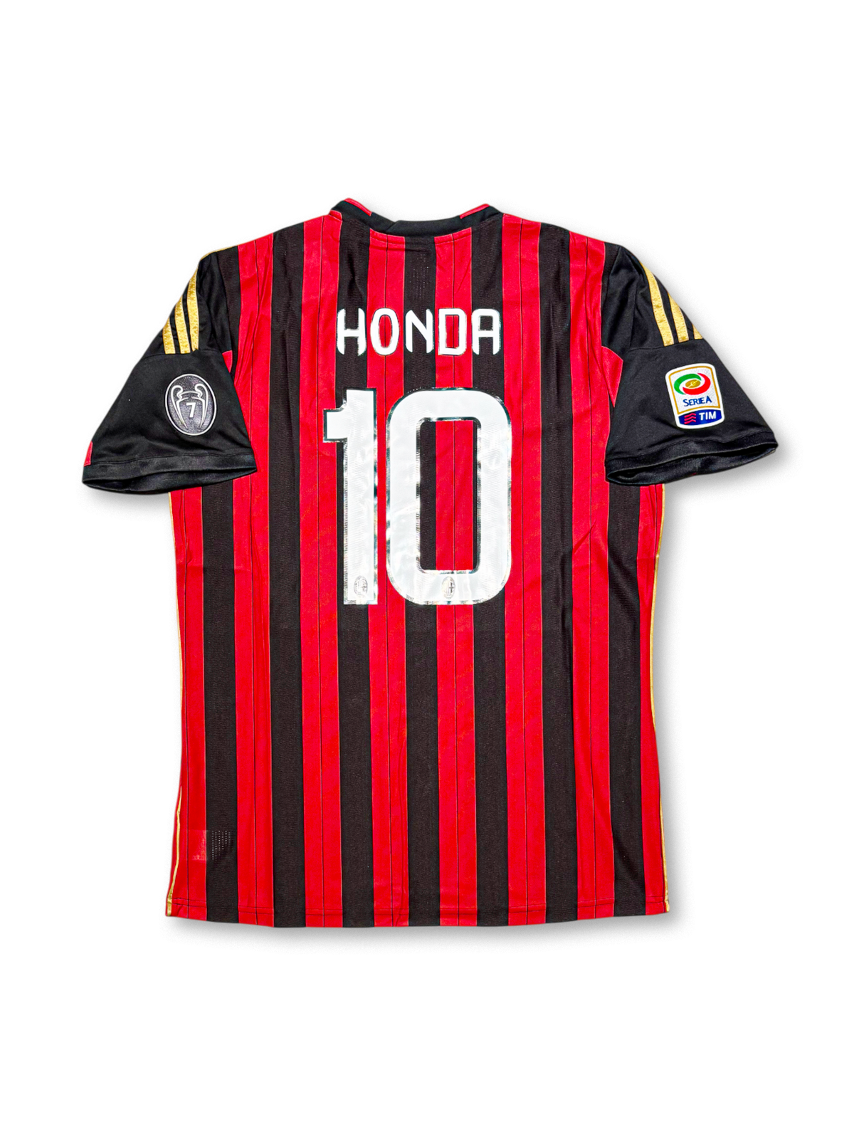 2013-14 ACミラン ホーム ユニフォーム 半袖 本田圭佑 #10