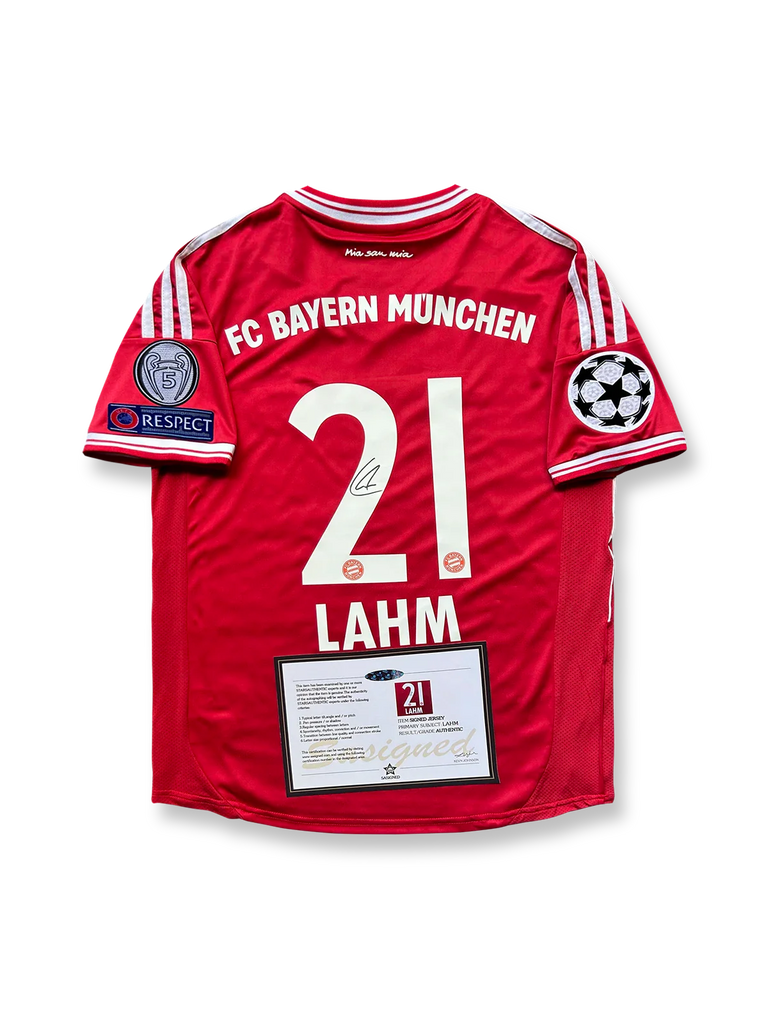 2013/14シーズン バイエルン・ミュンヘン ホーム ラームサイン入り 21