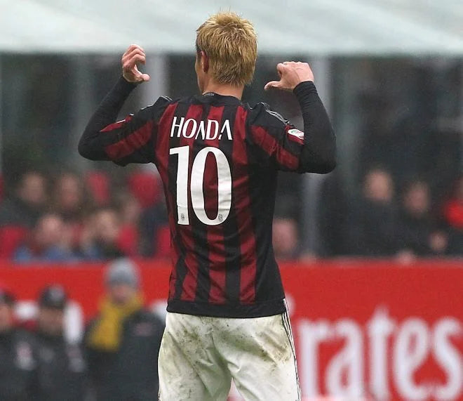 2015-16年 ACミラン ホームユニフォーム アディダス 本田圭佑 #10
