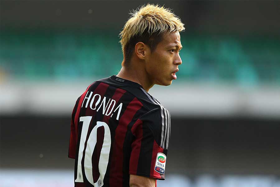 2015-16年 ACミラン ホームユニフォーム アディダス 本田圭佑 #10