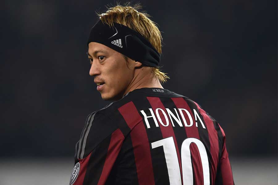 2015-16年 ACミラン ホームユニフォーム アディダス 本田圭佑 #10