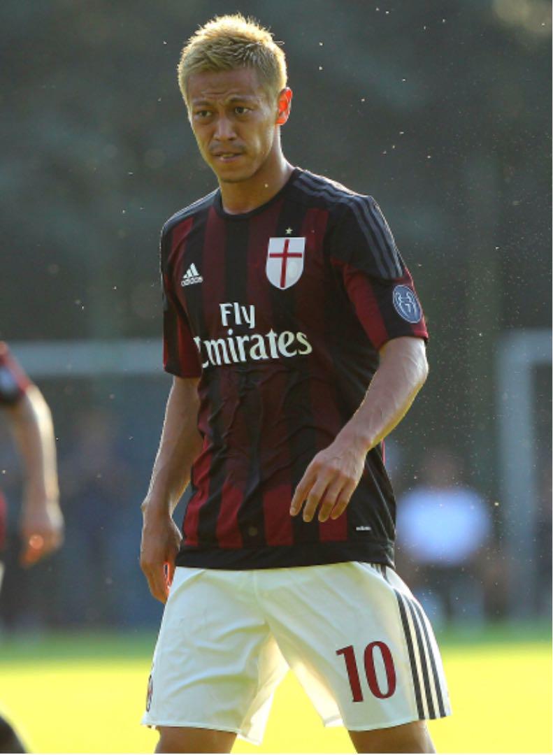 2015-16年 ACミラン ホームユニフォーム アディダス 本田圭佑 #10
