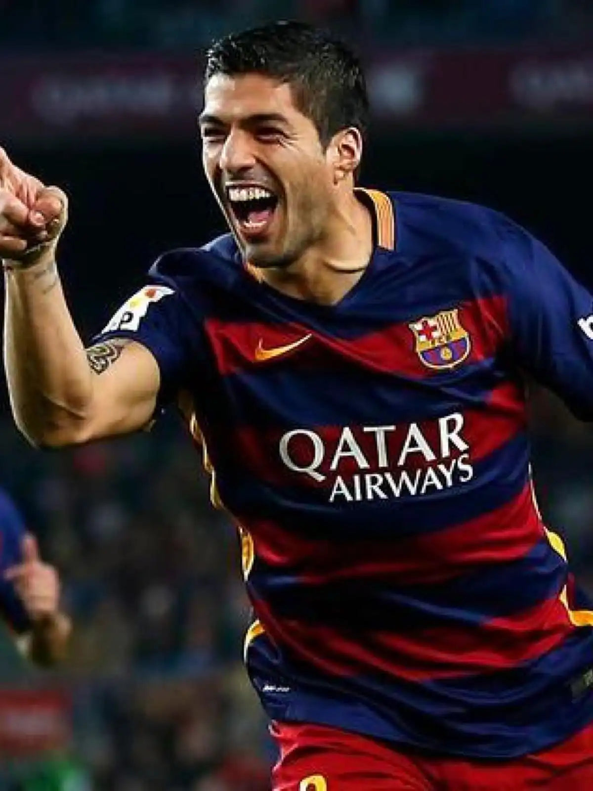 2015-16 FCバルセロナ ホームシャツ ルイス・スアレス #9