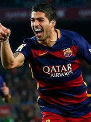 2015-16 FCバルセロナ ホームシャツ ルイス・スアレス #9