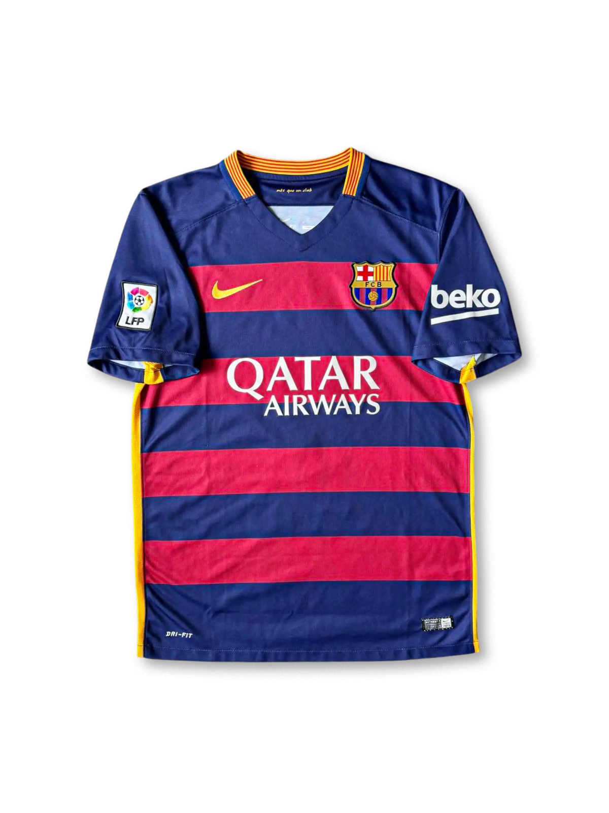 2015-16 FCバルセロナ ホームシャツ ルイス・スアレス 正面