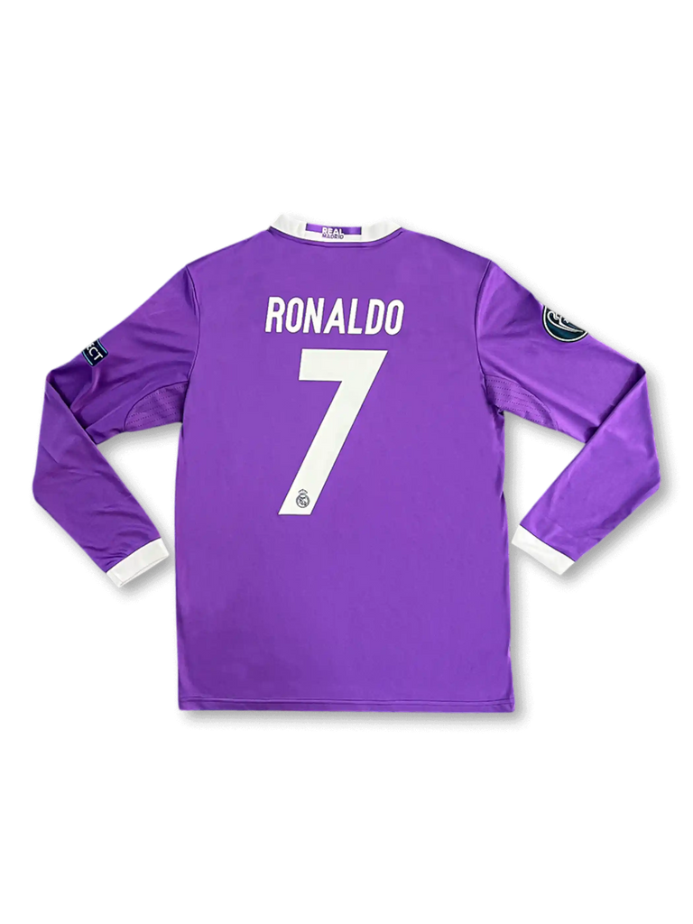 2016/17 レアル・マドリード アウェイ Cロナウド 7番 ロングスリーブ