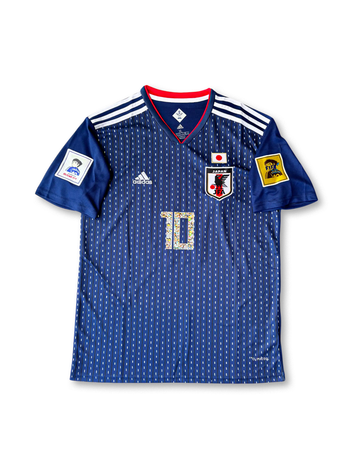 2018年 日本代表 ホーム ユニフォーム キャプテン翼 大空翼 10番-KICKO 2018年 日本代表 ホーム ユニフォーム キャプテン翼 大空翼 10番-KICKO