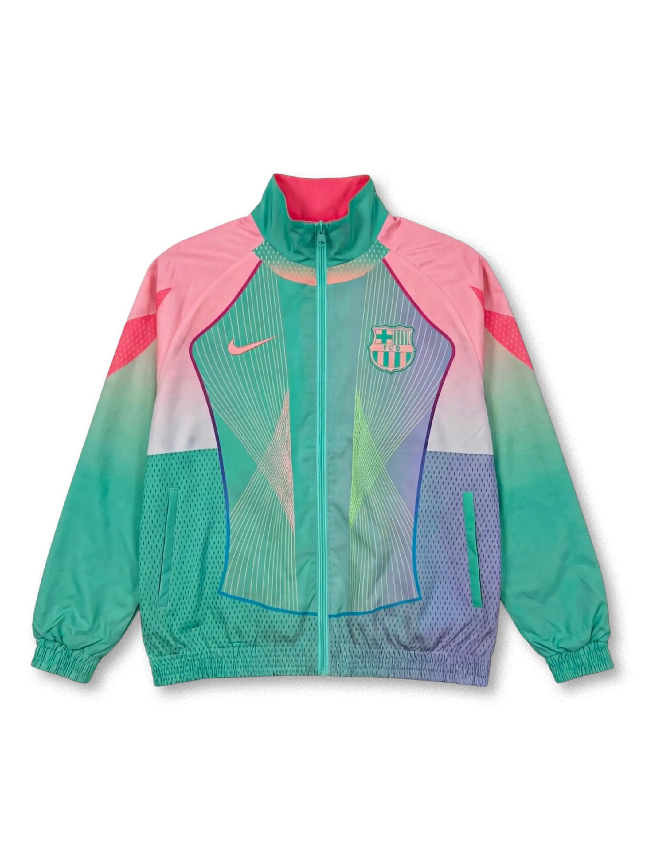 2019–20 FCバルセロナ リバーシブルウインドブレーカー 表面デザイン