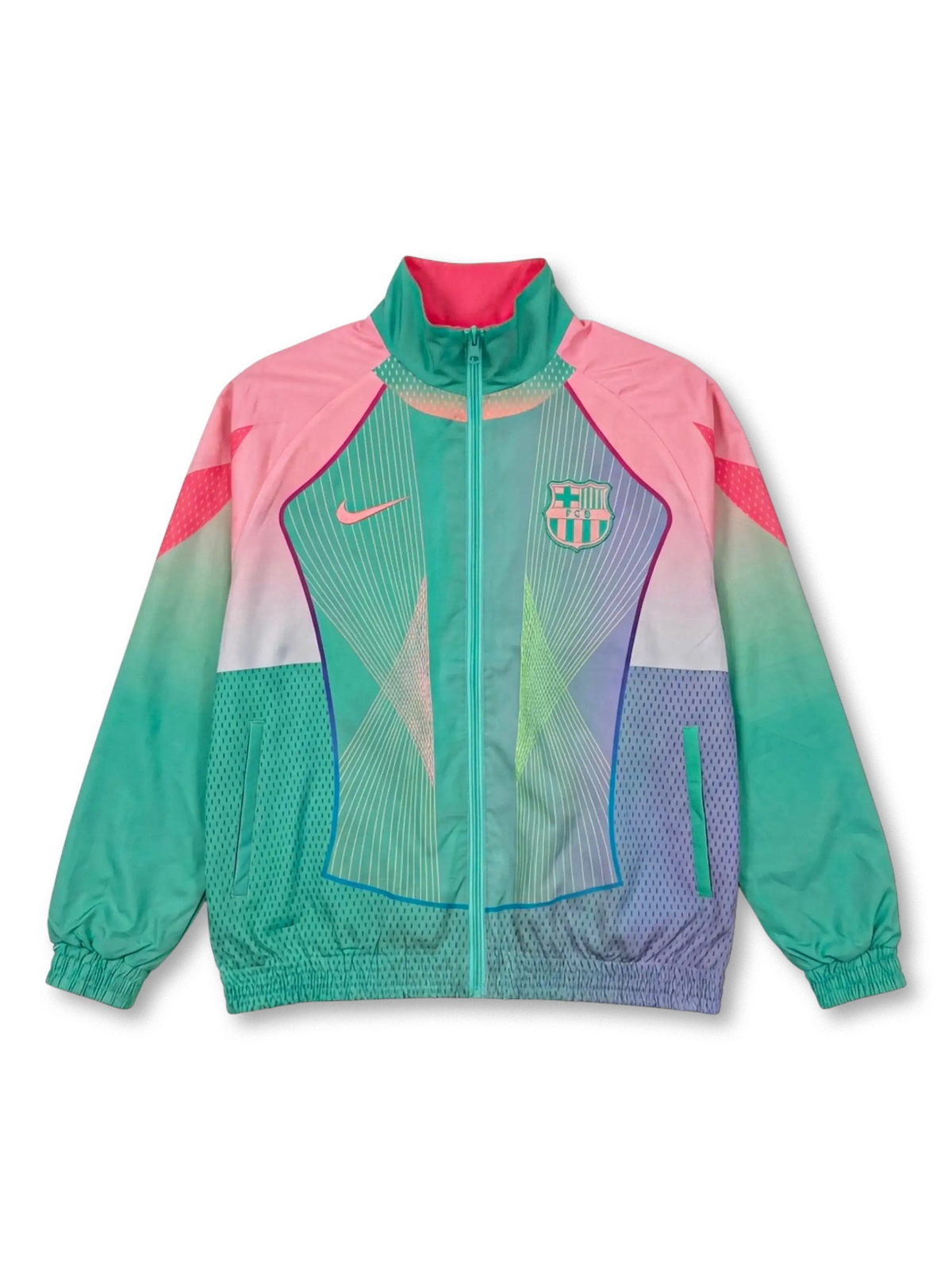 2019–20 FCバルセロナ リバーシブルウインドブレーカー 表面デザイン