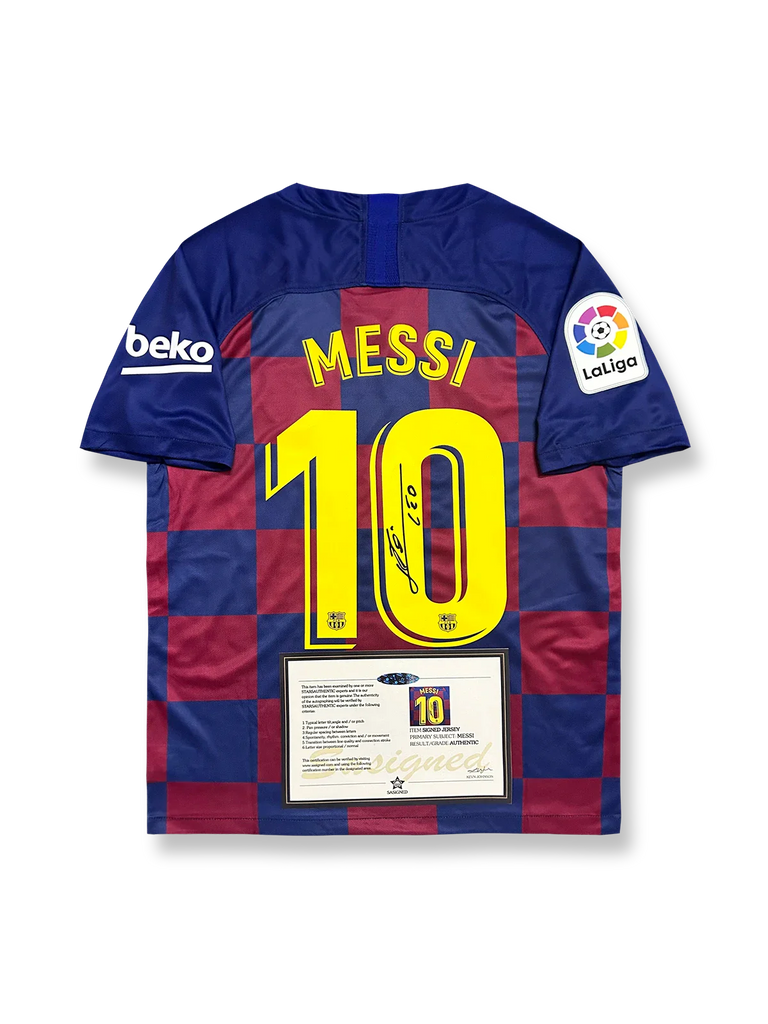 2019-20シーズン バルセロナ ホーム メッシサイン入り 10番-KICKO 2019-20シーズン バルセロナ ホーム メッシサイン入り 10番-KICKO