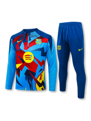 FCバルセロナ 抽象デザイン トレーニングトップ 正面