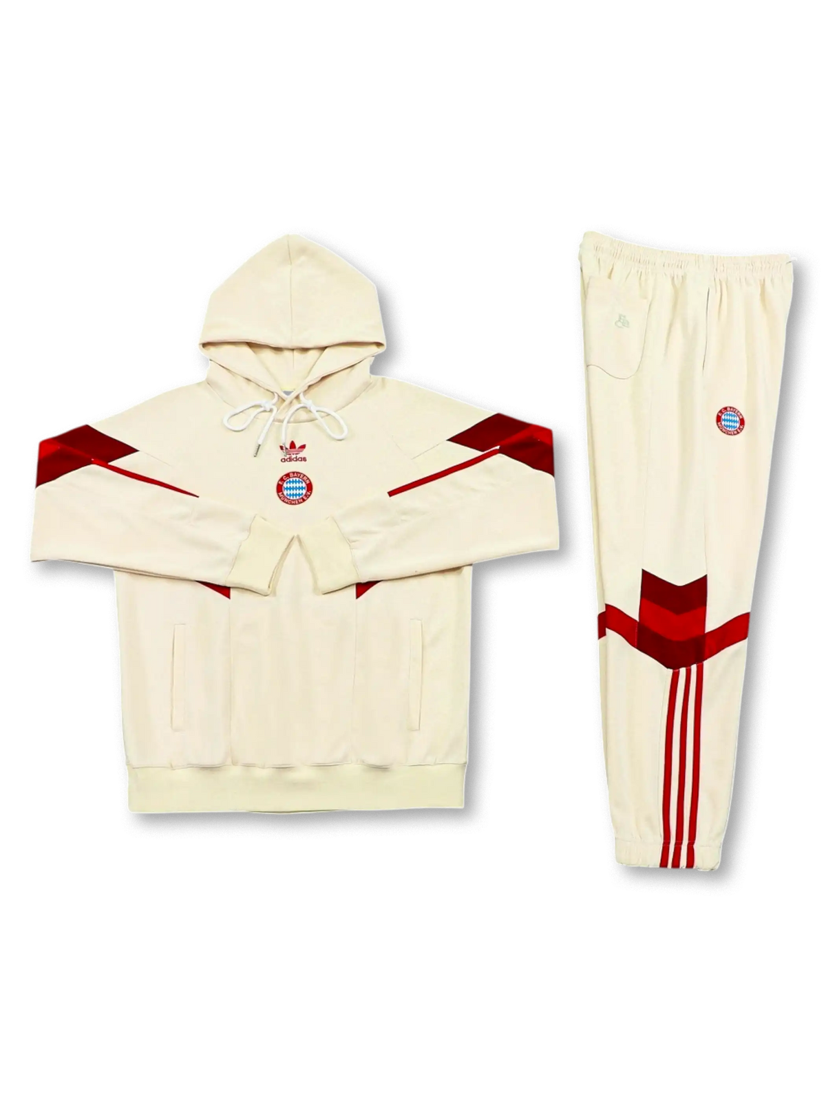 FCバイエルン・ミュンヘン フード付きトレーニングセット 正面